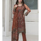 Pure chiffon semi stitched suit-1