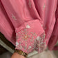 chinnon ready to wear with hand work detailings-pink