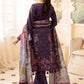 Embroidered lawn with lawn dupatta-11