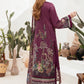 Lawn embroidered suit-G-205