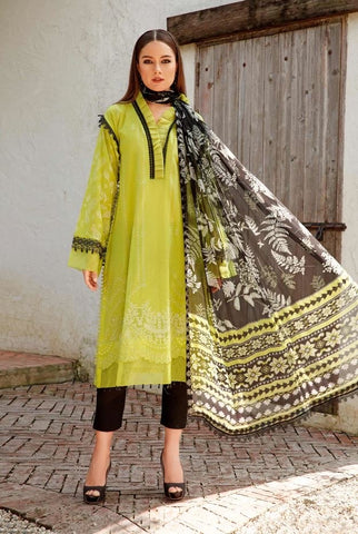 Co-ord suit with chiffon dupatta-basics 3236/411