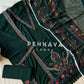 Semistitched Rayon Fully Embroidered Suit-3750