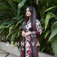 Printed casual suit with chiffon dupatta-3399