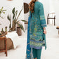 Lawn embroidered suit-G-206