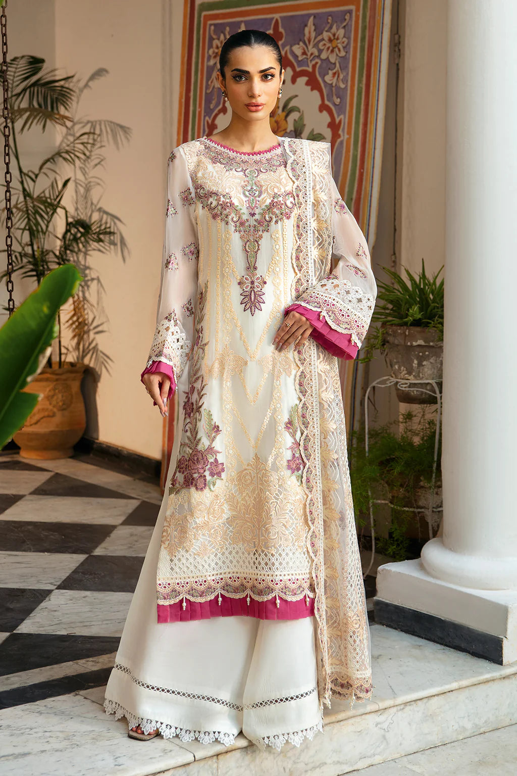 Dastak Luxury Chiffon Collection Vol-1 by Ramsha | Q-107