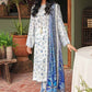 Comfy cotton co-od suit with chiffon dupatta-3475