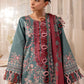 Embroidered lawn with lawn dupatta-5