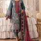 Embroidered lawn with lawn dupatta-5