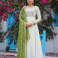 Georgette anarkali gown-with color options