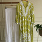 Authentic chikankaari embroidered suit-Lime green