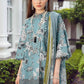 Printed casual suit with chiffon dupatta-1005