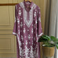 Authentic chikankaari embroidered suit-