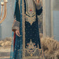 Embroidered velvette suit -1208