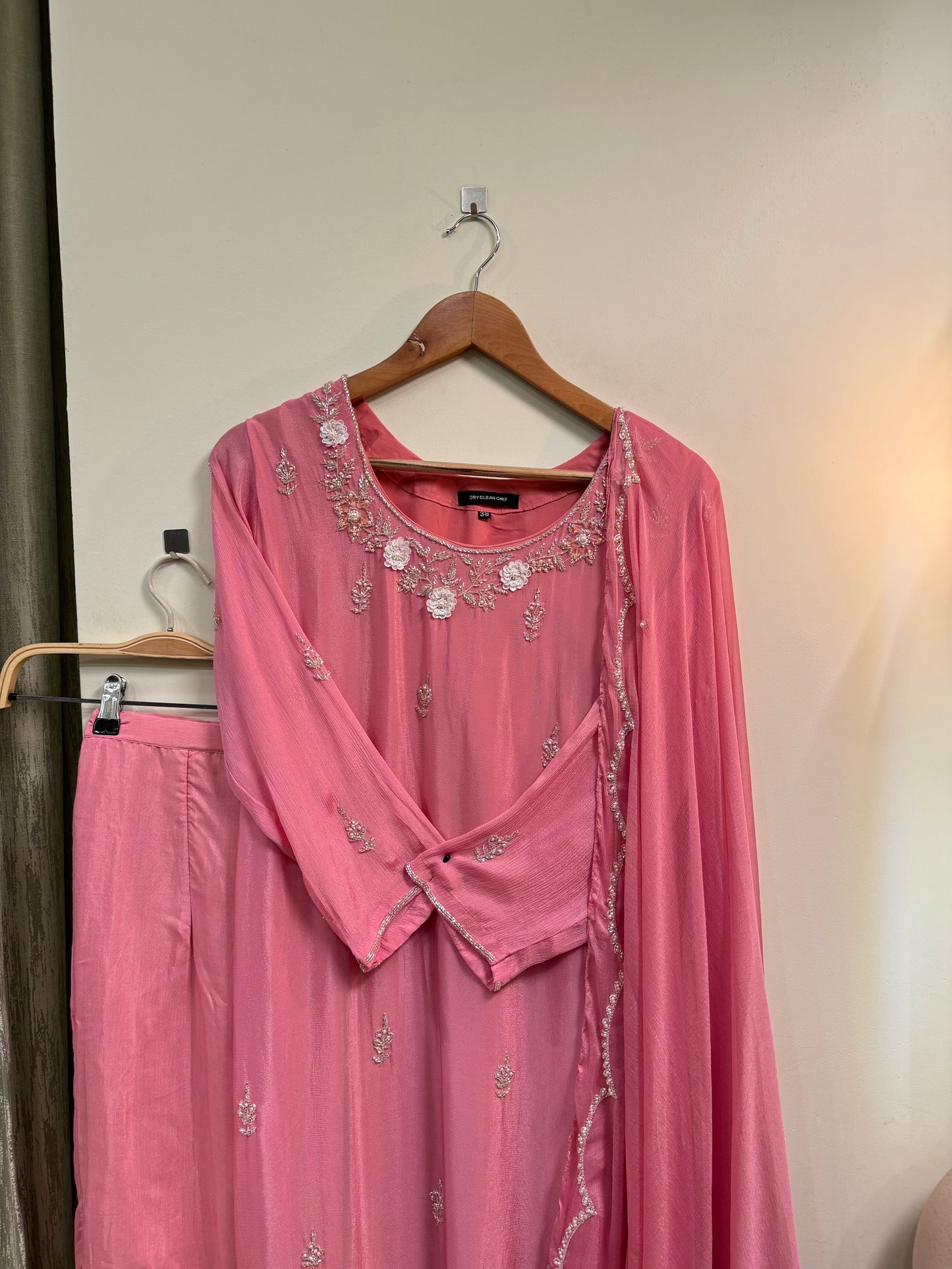 chinnon ready to wear with hand work detailings-pink