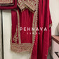 Chinnon embroidered suit -ready to wear(with color options)