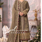 Georgette embroidered party wear -hs 1506