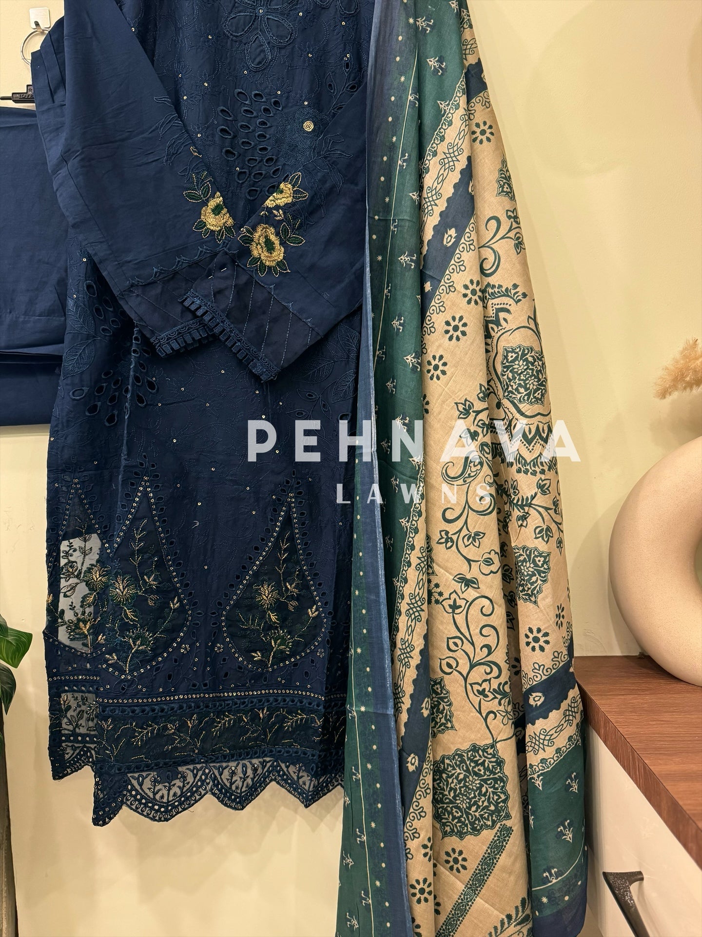 Paki  embroidered suit -cs(color options available )