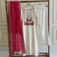 silk suit with banarsi woven dupatta-4193