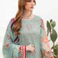 Lawn embroidered suit-G-209