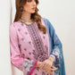 Lawn embroidered suit-G-212