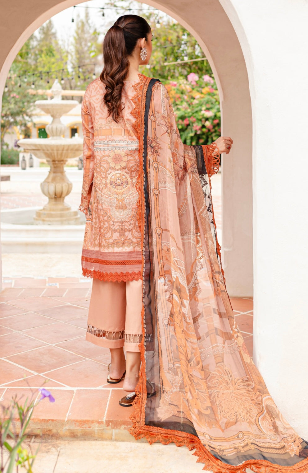 Trendy Jade Lawn Suit-J10