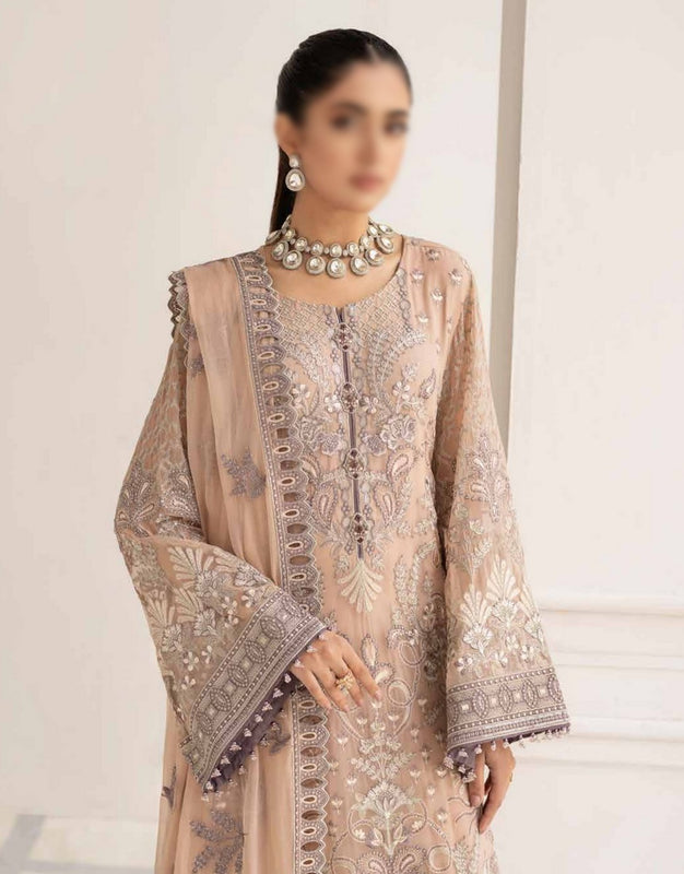 Luxury chiffon embroidered party wear-06