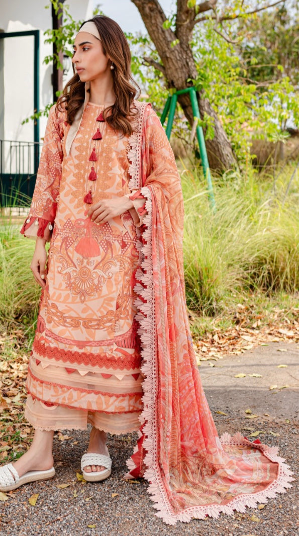 Trendy Jade Lawn Suit-J5