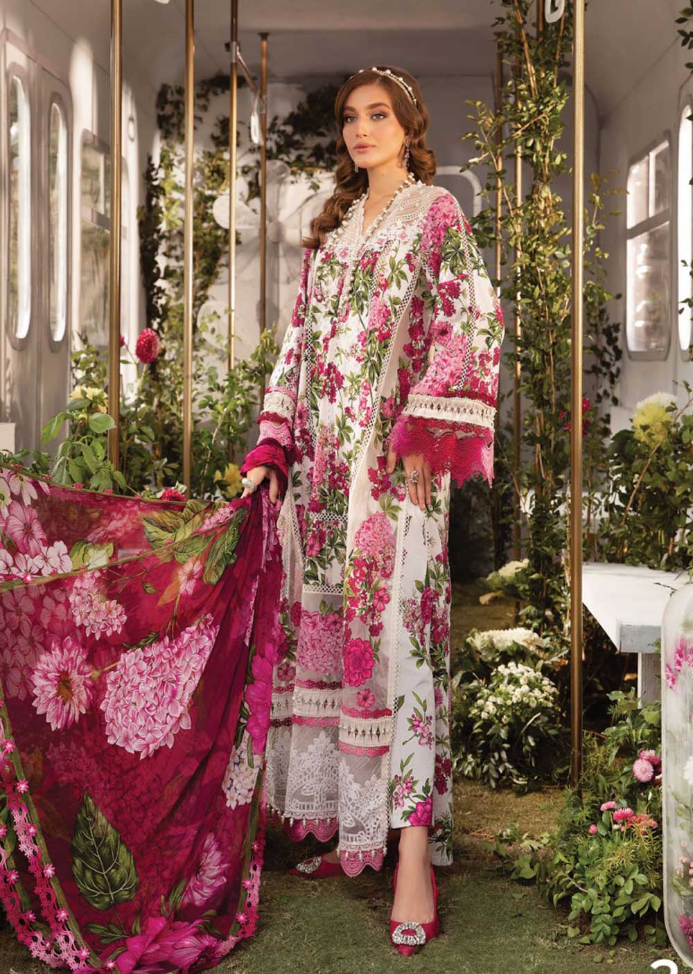 Pakistani printed suit-428-A