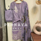 Paki printed suit with beautiful patches-439