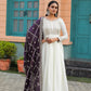 Georgette anarkali gown-with color options