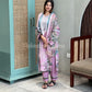 Printed casual suit with chiffon dupatta-1021 pink