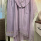 Chinnon ready to wear up and down heavy handworked suit-Lavender