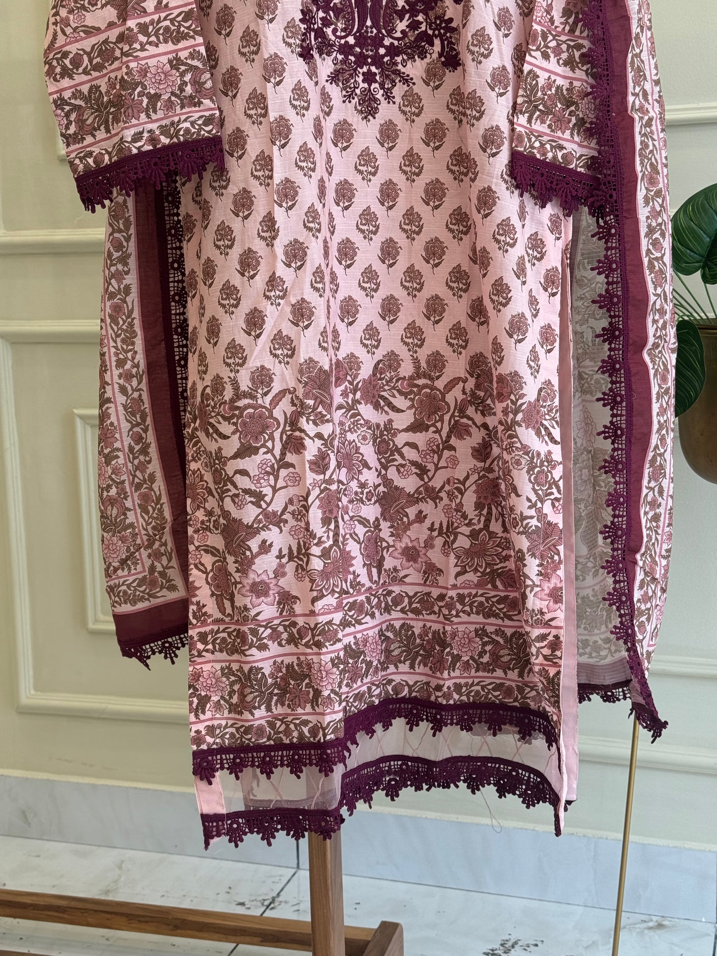 Khaadi Ethereal Embroidered Lawn Suit – 3-Piece Signature Collection