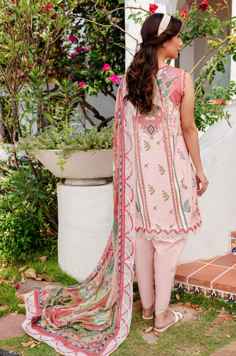 Trendy Jade Lawn Suit-J6