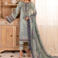 Embroidered lawn with lawn dupatta-4