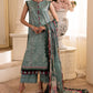 Embroidered lawn with lawn dupatta-8