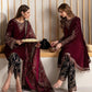 Embroidered velvette suit -3284