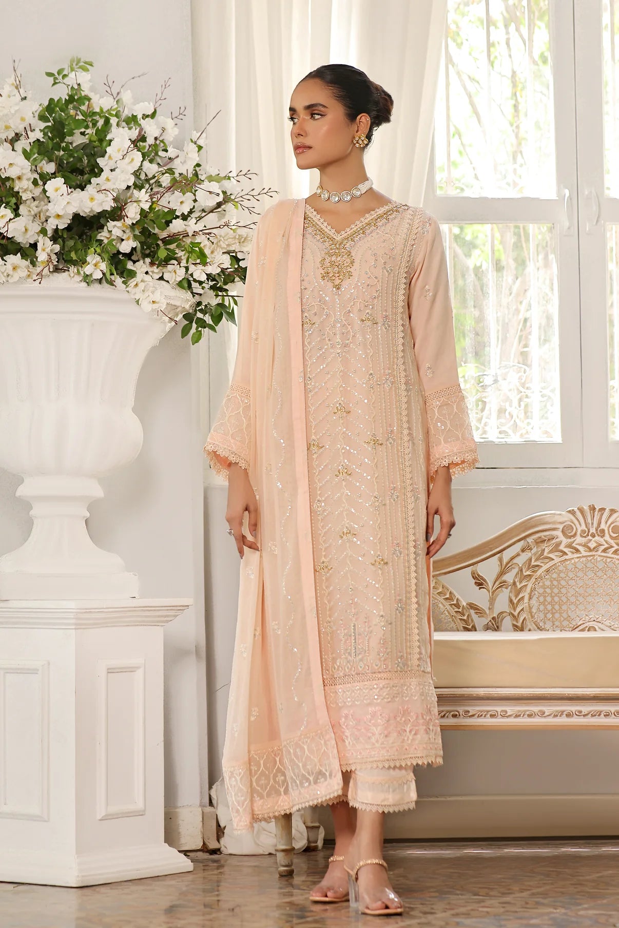 Premium pakistani ready to wear suit-Anarkali