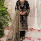 Embroidered velvette suit-1456