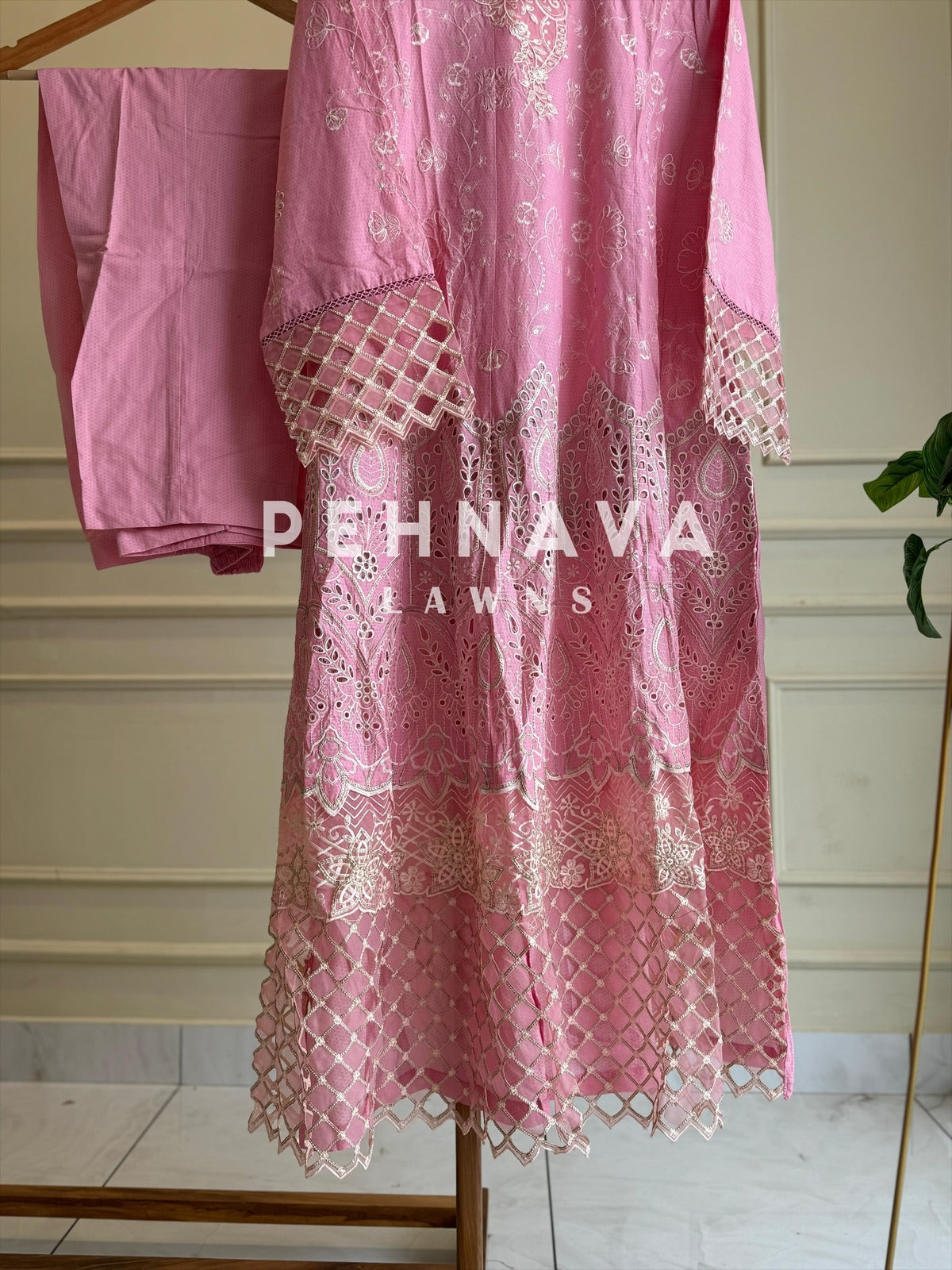 Pure Lawn Embroidered Suit-4