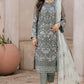 Luxurious Embellished Chiffon Suit D1