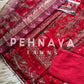 Embroidered cotton suit with chiffon dupatta -color options