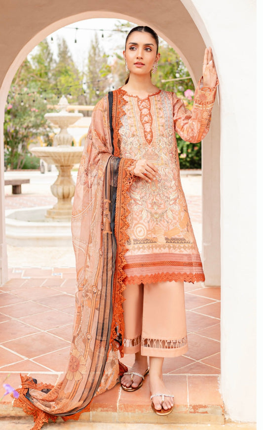 Trendy Jade Lawn Suit-J10