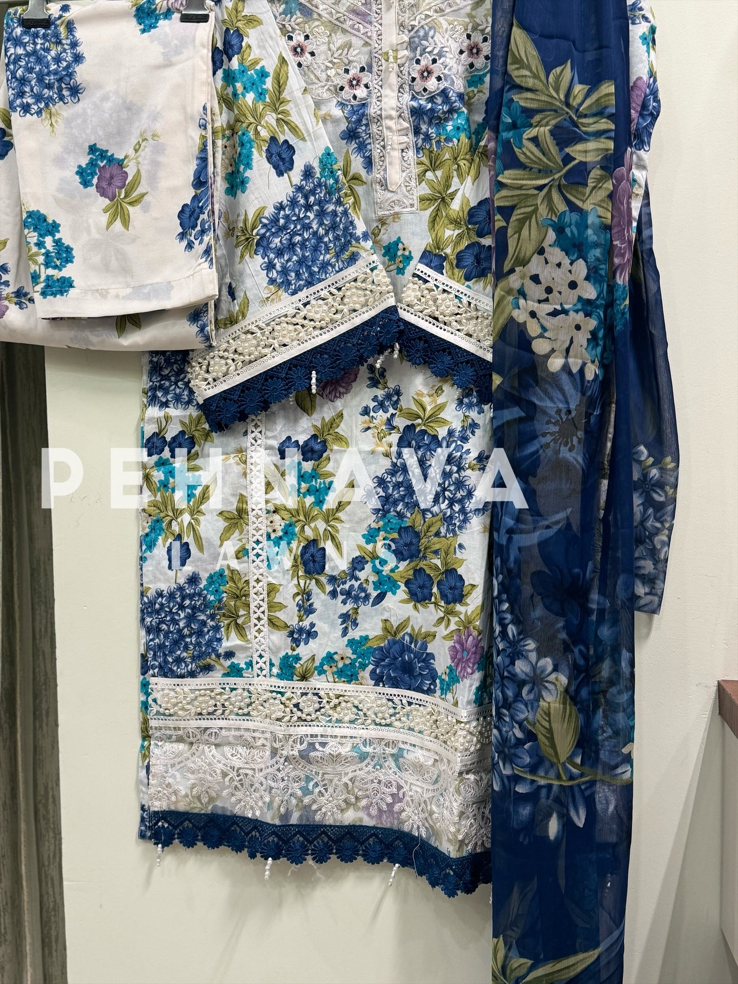 Pakistani printed suit-428-B