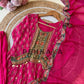 Pakistani Printed Anarkali-Pink