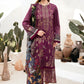 Lawn embroidered suit-G-205