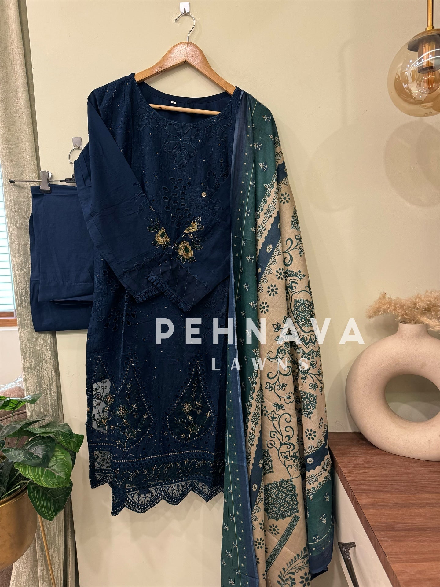 Paki  embroidered suit -cs(color options available )