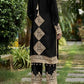 Georgette ready to wear -black