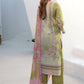 Lawn embroidered suit-G-210