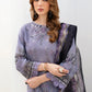 Lawn embroidered suit-G-202